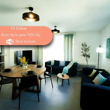 Appartement L'Instant Aixois T3 Situe A Aix La Duranne à Aix-en-Provence Extérieur photo