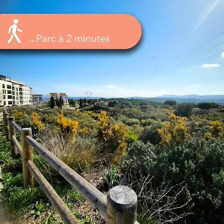 Appartement L'Instant Aixois T3 Situe A Aix La Duranne à Aix-en-Provence Extérieur photo