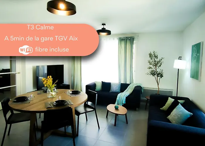 L\'Instant Aixois T3 Situe A Aix La Duranne